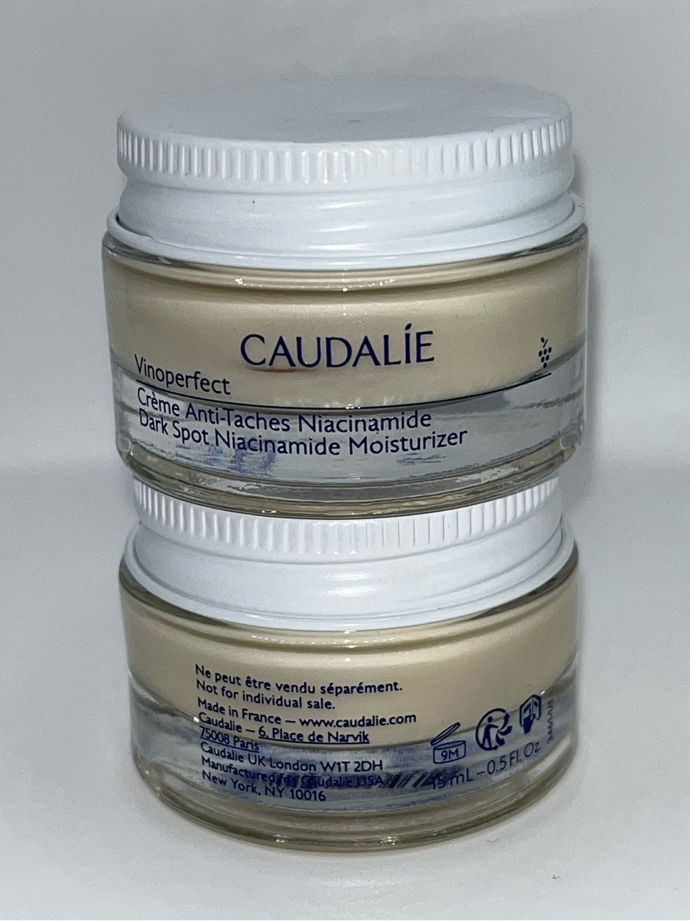 CAUDALIE Vinoperfect Dark Spot Niacinamide Moisturizer 15ml NEW/PRICE IS FOR 1!